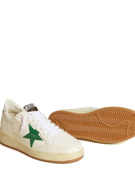 Sneakers Ballstar 2 in bianco Golden goose - uomo GOLDEN GOOSE | GMF00804F00697110630